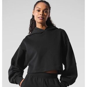 Alo Bae Hoodie Black Large